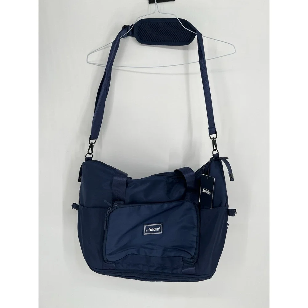 NEW The Foldie Multipurpose Travel Bag - Navy Blue 22'W x 14